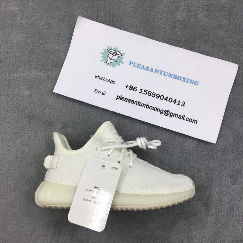 Authentic Adidas Yeezy 350 Boost V2 “Triple White“ Kids